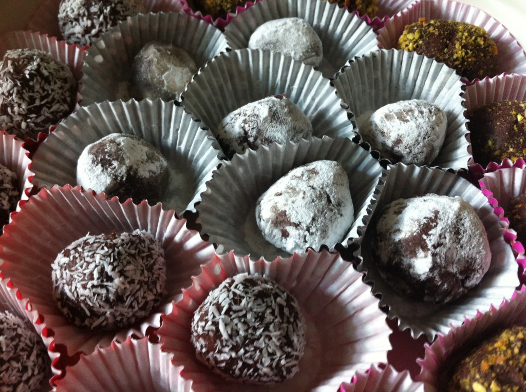 Chocoladetruffels en bonbons