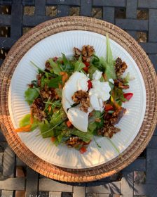 Zomersalade met walnoten