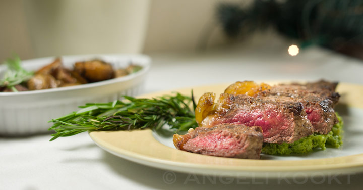 Striploin steak entrecote