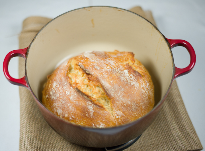 Brood zonder kneden