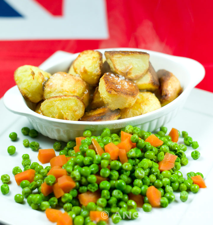 Roast potatoes