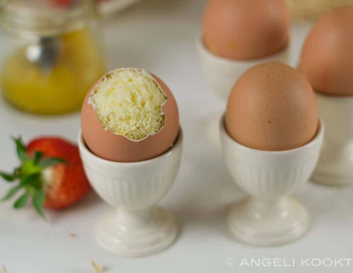 Eierkoek in een ei, eitje toch?