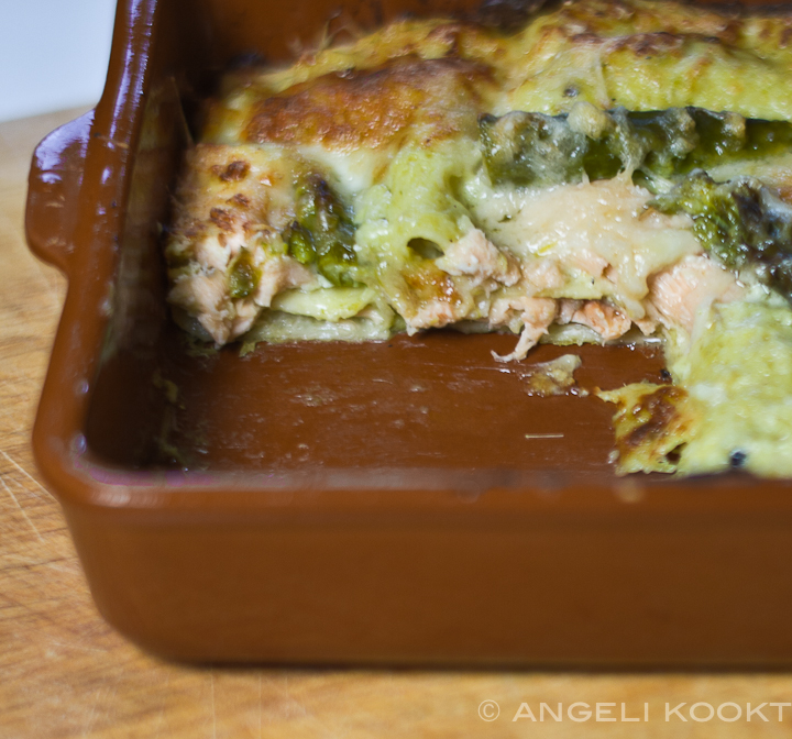 Asperge lasagne