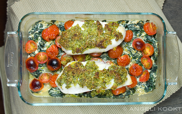 Kabeljauwschotel uit de oven
