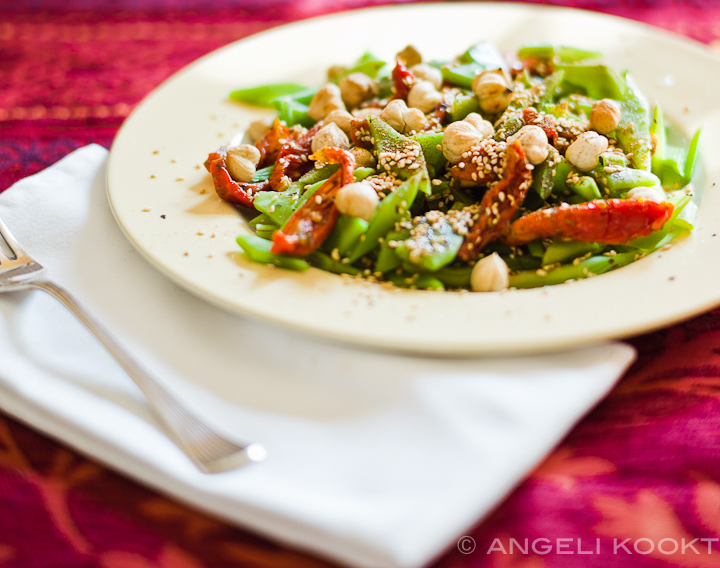 Snijbonensalade