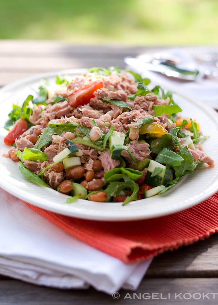 Bonen tonijnsalade