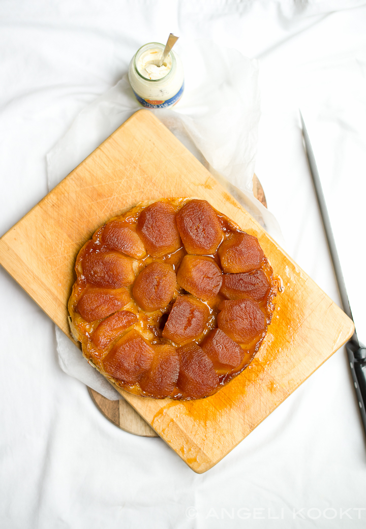 Tarte Tartin - omgekeerde appeltaart