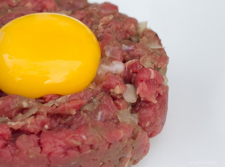 Steak tartare en Duitse biefstuk