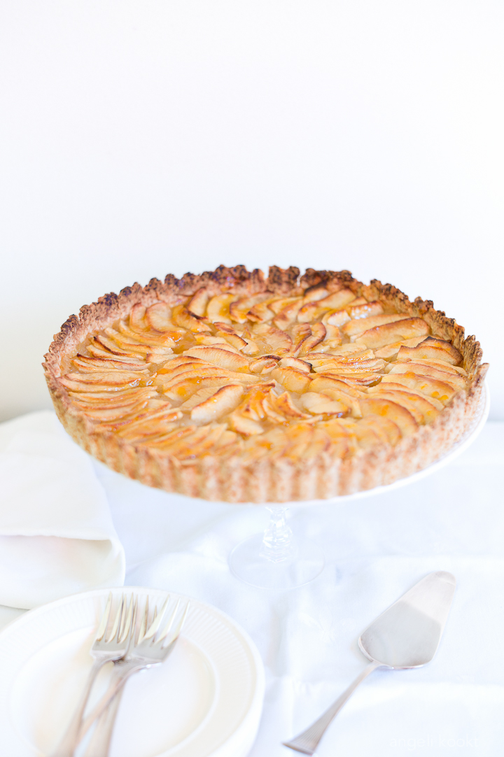 Franse appeltaart