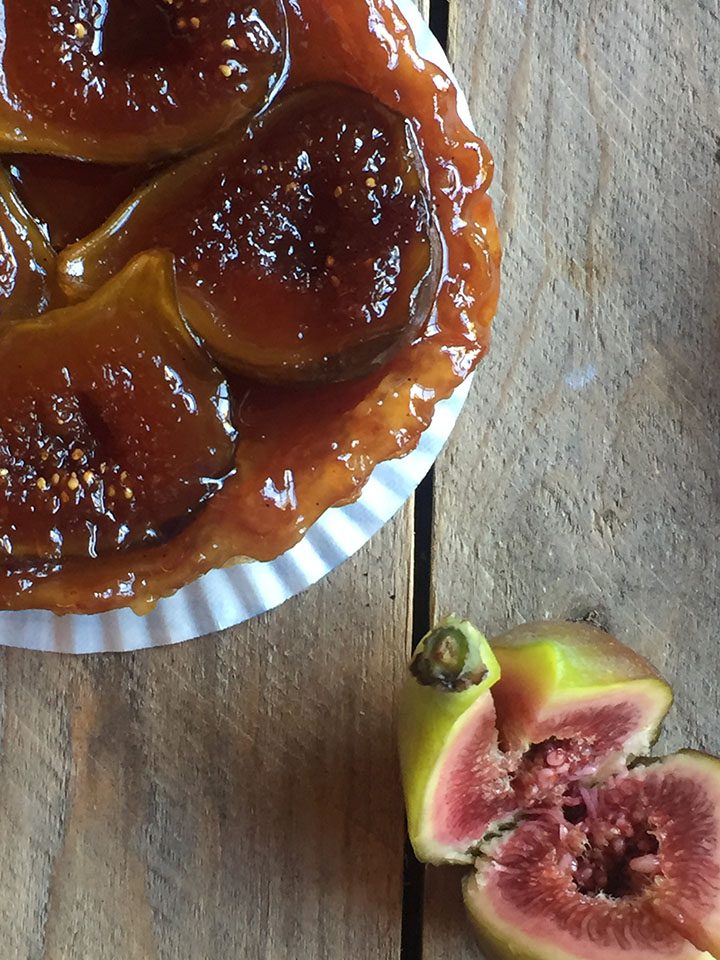 Vijgen tarte tatin