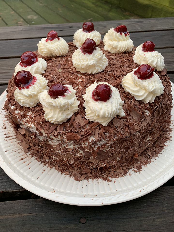 Black Forrest cake