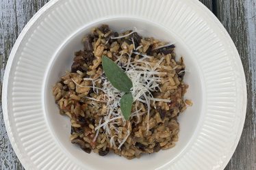 Paddenstoelenrisotto