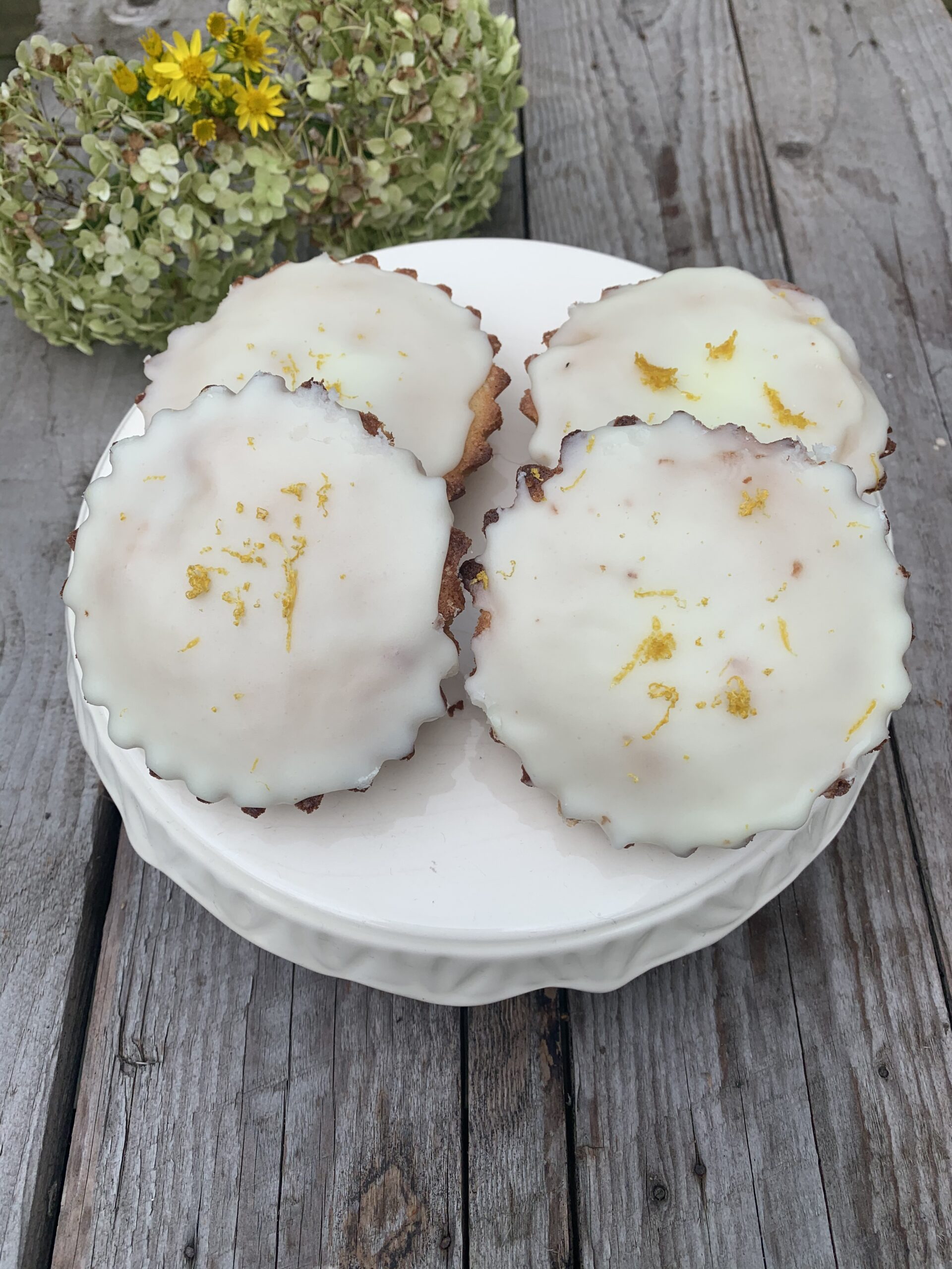 Glacékoek met citroen en limoncello